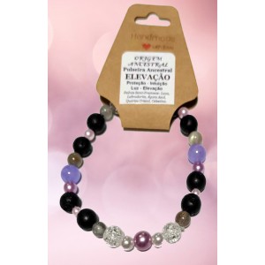 PULSEIRA ANCESTRAL - ELEVAÇÃO (C/ PEDRAS SEMI-PRECIOSAS)